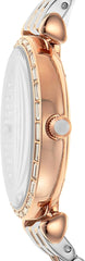 Emporio Armani Elegant Two-Tone Crystal Pave Watch - Watches