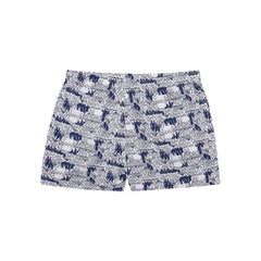 Emporio Armani Elegant White Polyester Swim Shorts - IT46 | S