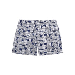 Emporio Armani Elegant White Polyester Swim Shorts - IT46 | S