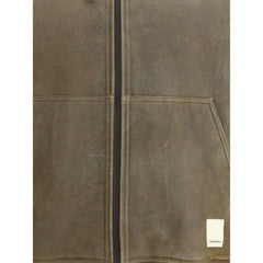 Emporio Armani Leather bomber Jacket - Bomber Jackets