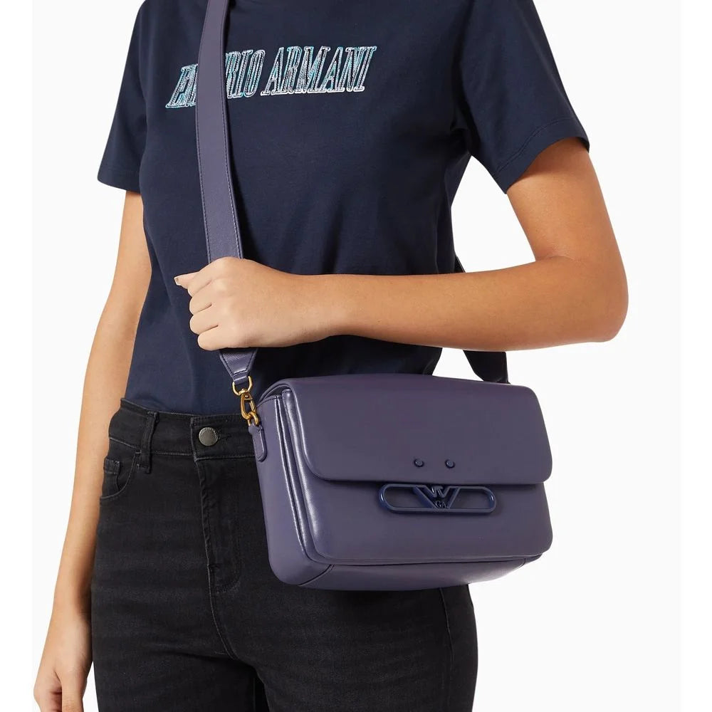 حقيبة كروس بودي متعددة الألوان من جلد البقر من Emporio Armani