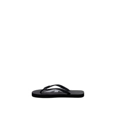 Emporio Armani Underwear Black And White Rubber Flip-Flop Sandals - EU38/US8