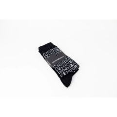 Emporio Armani Underwear Black Cotton Sock - One Size - Crew Socks