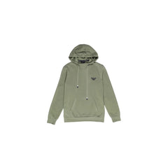 Emporio Armani Underwear Green Cotton Hoody - IT44 | S - Hoodies