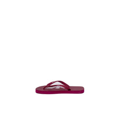 Emporio Armani Underwear Red Rubber Flip-Flop Sandals