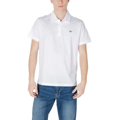 Emporio Armani Underwear White Cotton Polo Shirt - Polos