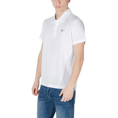 Emporio Armani Underwear White Cotton Polo Shirt - Polos