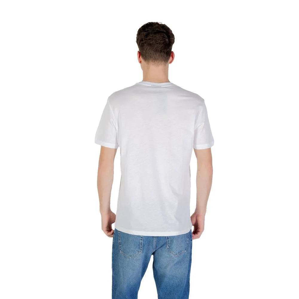 Emporio Armani Underwear White Cotton T-Shirt - T-Shirts
