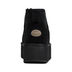 EMU Australia Black Leather Ankle - Boots