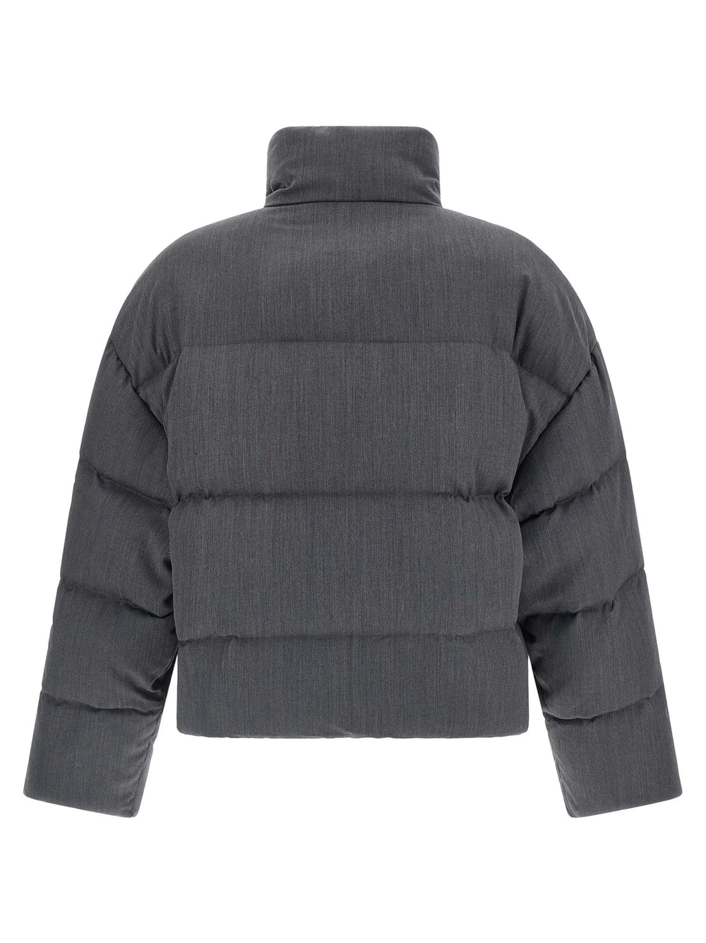 Entire Studios Gray Wool Full-Length Jacket