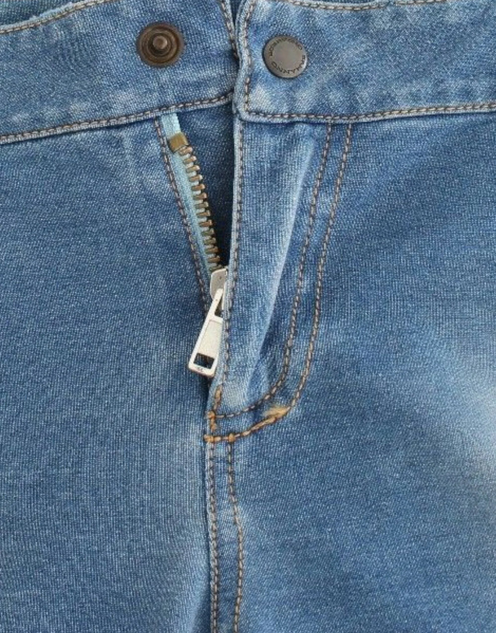 Ermanno Scervino Beachwear Blue Jeans Capri Pants Cropped - Jeans