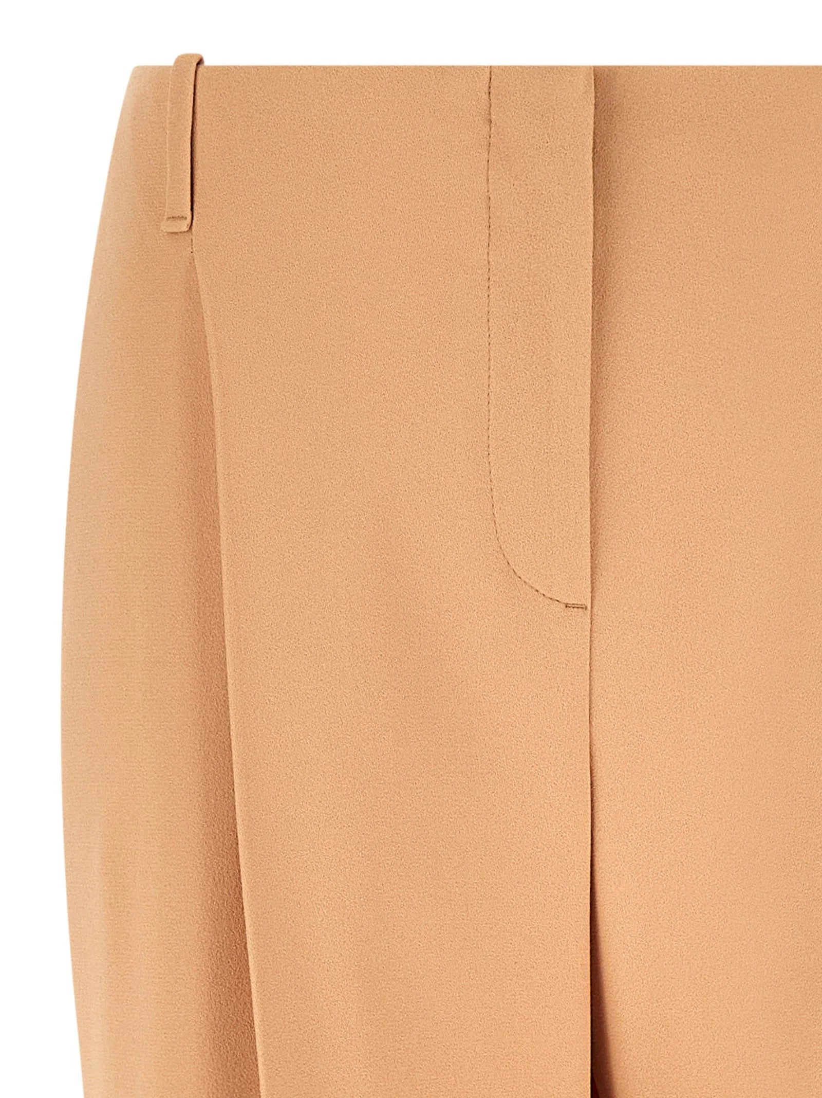 Ermanno Scervino Beige Acetate Casual Pants