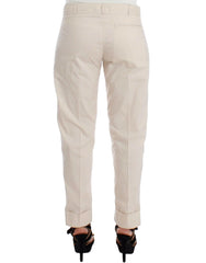 Ermanno Scervino Beige Chinos Casual Dress Pants Khakis - IT40|S - Chinos