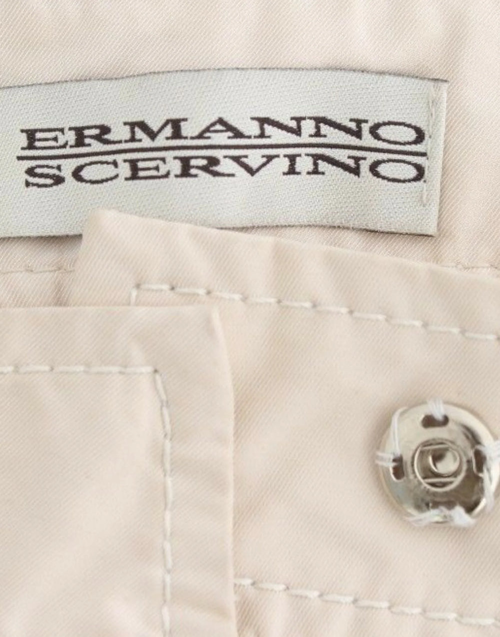 Ermanno Scervino Beige Chinos Casual Dress Pants Khakis - IT40|S - Chinos