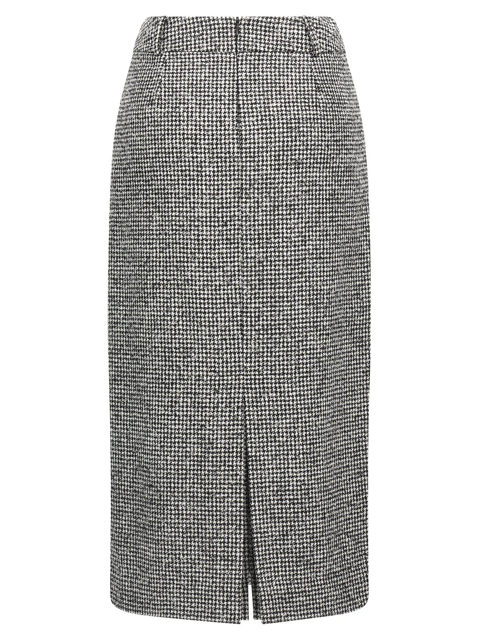 Ermanno Scervino Bicolor Wool Midi Skirt