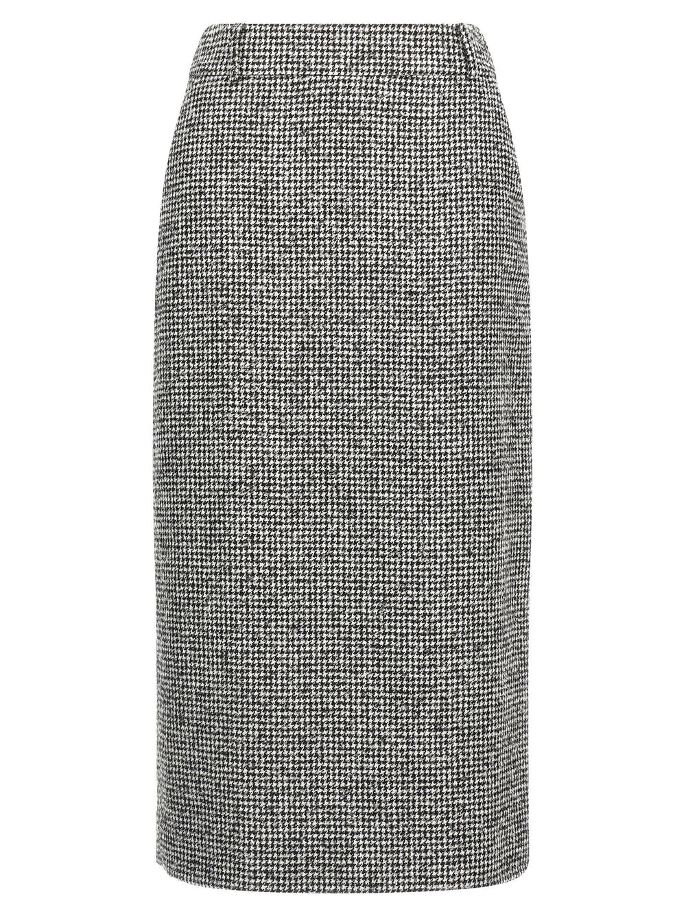 Ermanno Scervino Bicolor Wool Midi Skirt