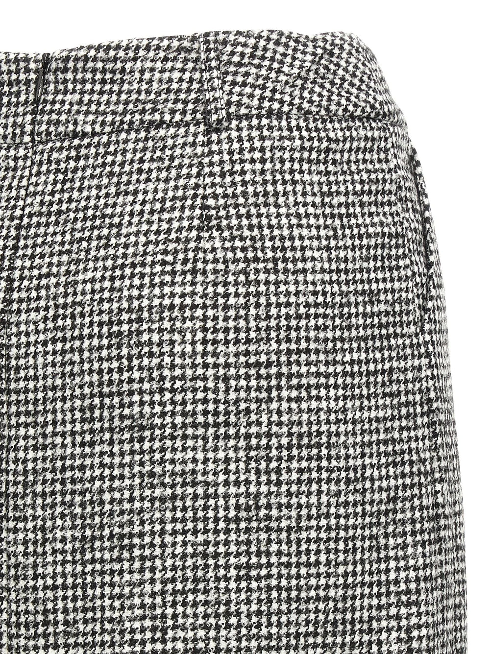 Ermanno Scervino Bicolor Wool Midi Skirt