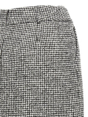 Ermanno Scervino Bicolor Wool Midi Skirt
