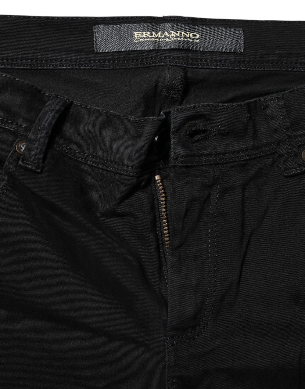 Ermanno Scervino Black Cotton Stretch Flared Bootcut Denim Jeans - W28 - Jeans