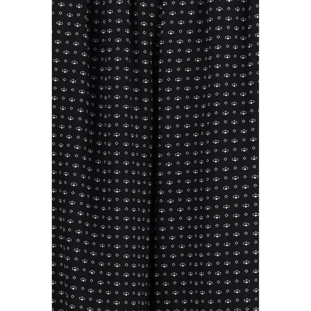 Ermanno Scervino Black Silk Casual Pants - IT40 | M
