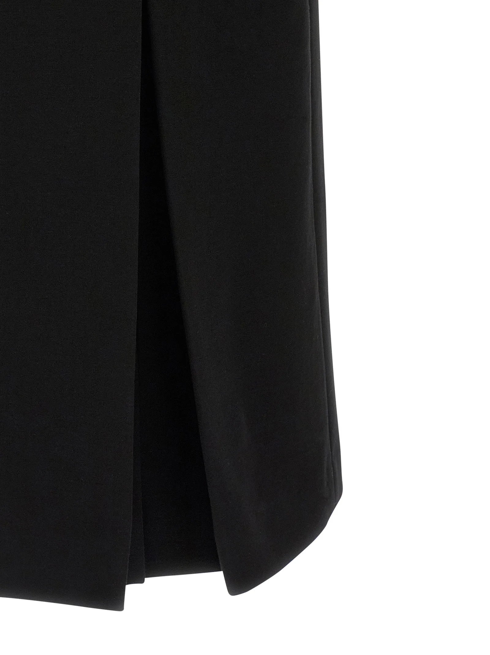 Ermanno Scervino Black Viscose Midi Dress - IT40