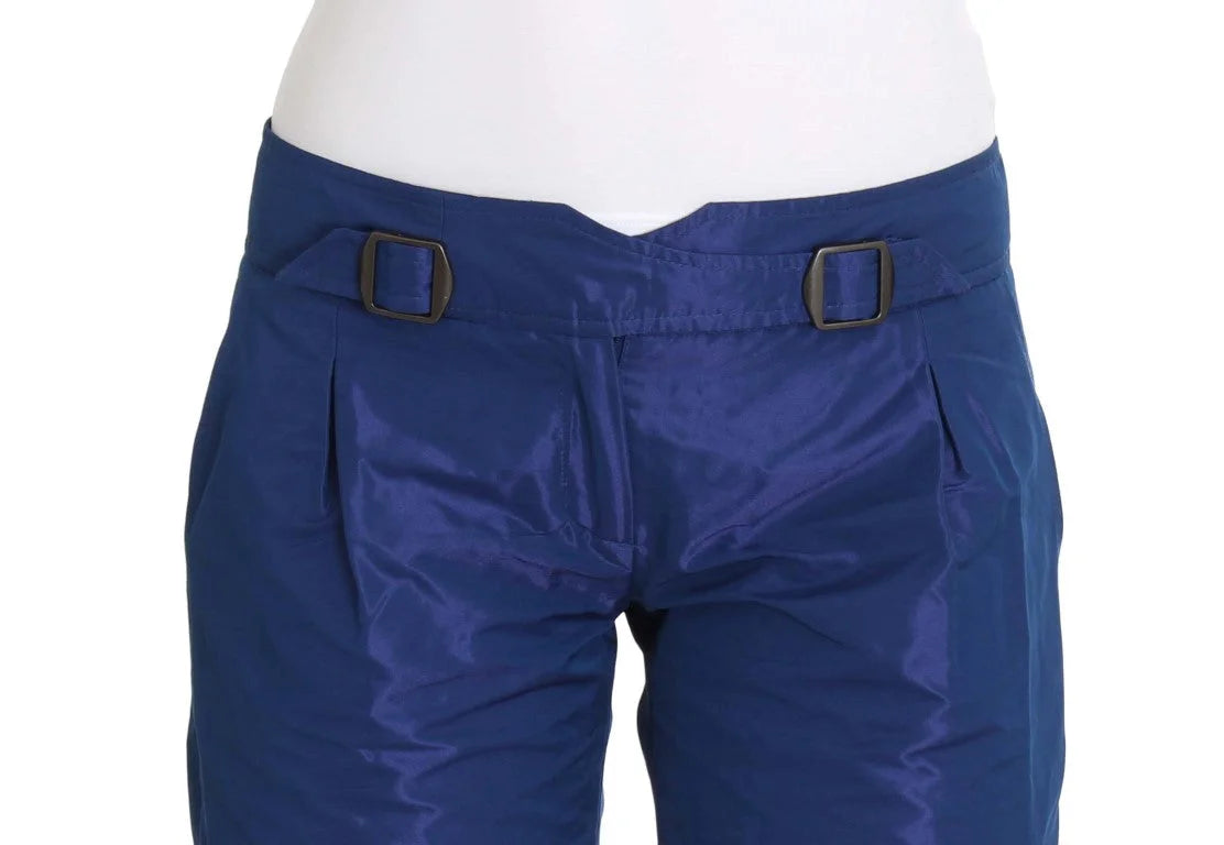 Ermanno Scervino Blue Above Knees Bermuda Shorts - IT40|S - Bermudas