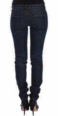 Ermanno Scervino Blue Slim Jeans Denim Pants Skinny Leg Stretch - W26 - Jeans