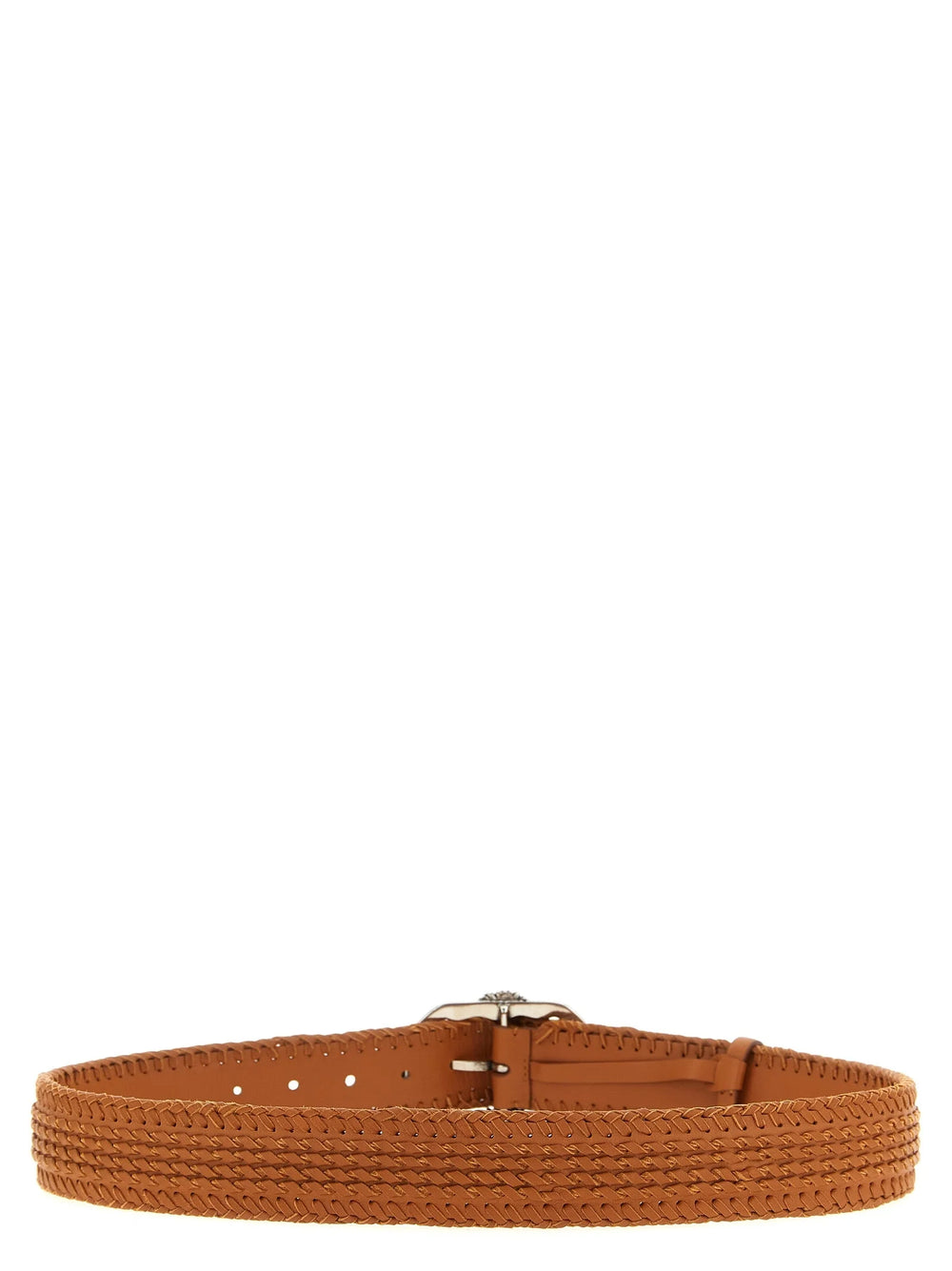 Ermanno Scervino Brown Calfskin Regular Belt - 80 cm / 32 Inches