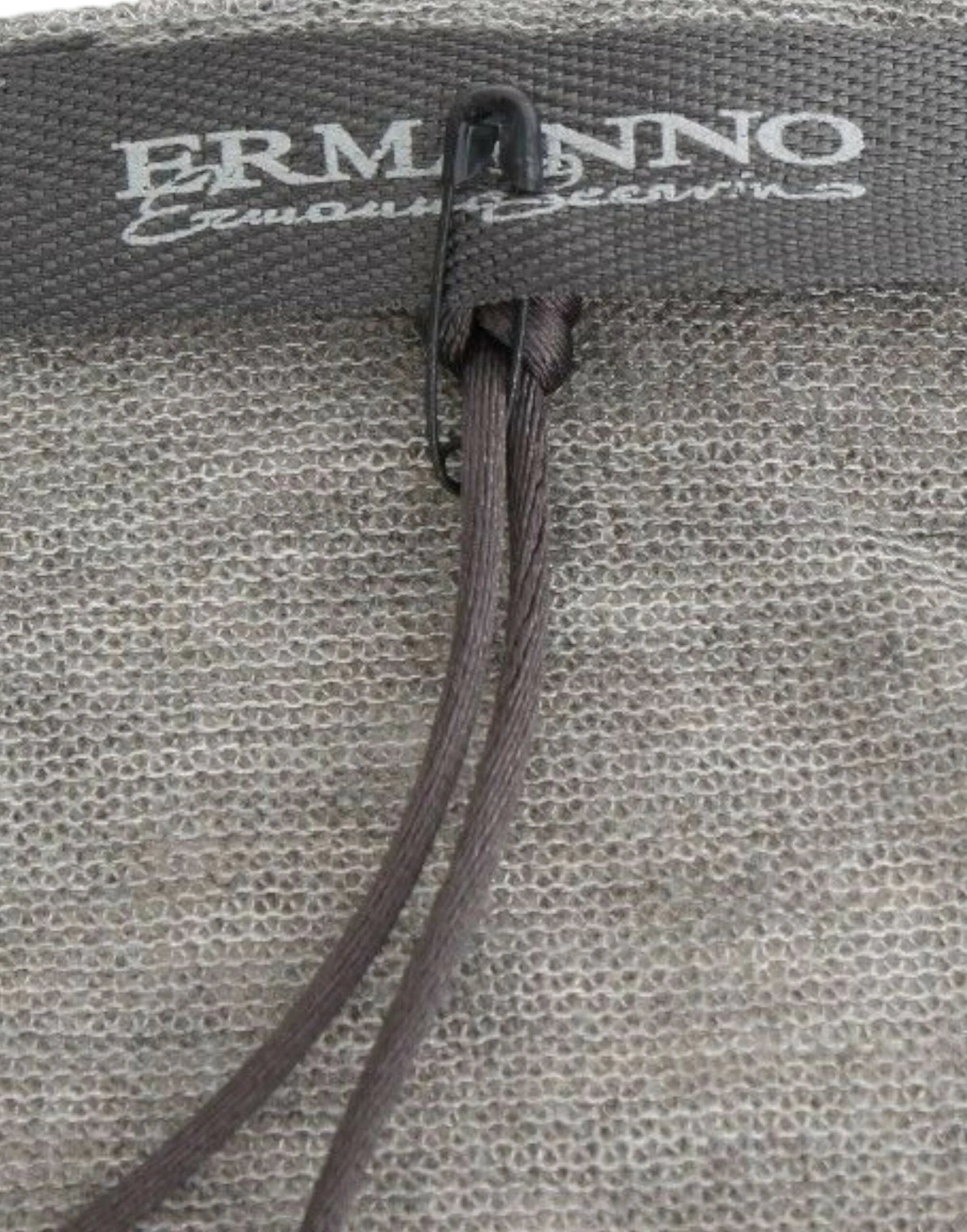 Ermanno Scervino Gray Wool Blend Stretch Long Sleeve Sweater - IT44 | M - Sweaters