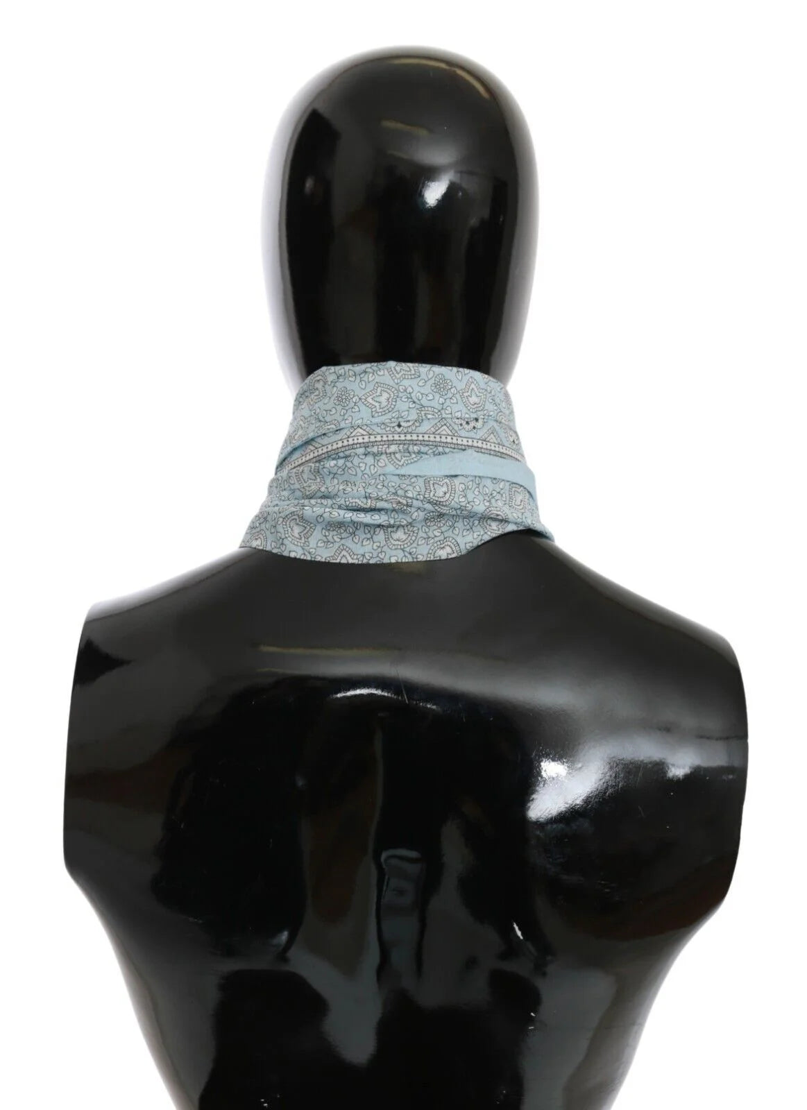 Ermanno Scervino Light Blue Bandana Wrap Shawl Foulard Scarf - Scarves & Shawls