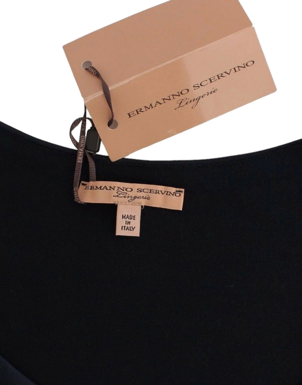 Ermanno Scervino Lingerie Blue Top Blouse Jumper Lace Rayon - IT40 | XS - Sweaters