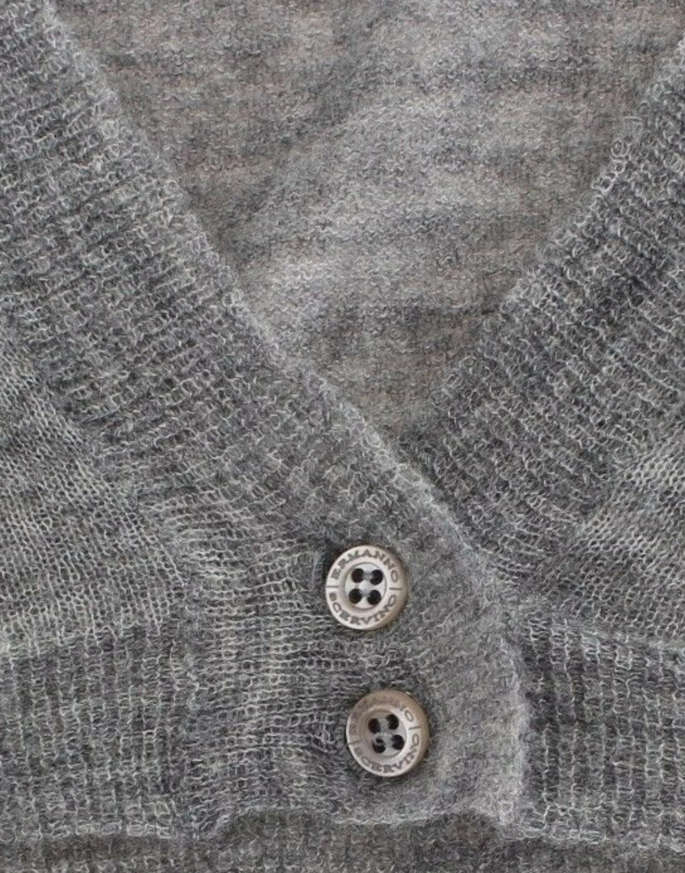 Ermanno Scervino Lingerie Knit Gray Bolero Sweater Cardigan - IT42 | S - Cardigans