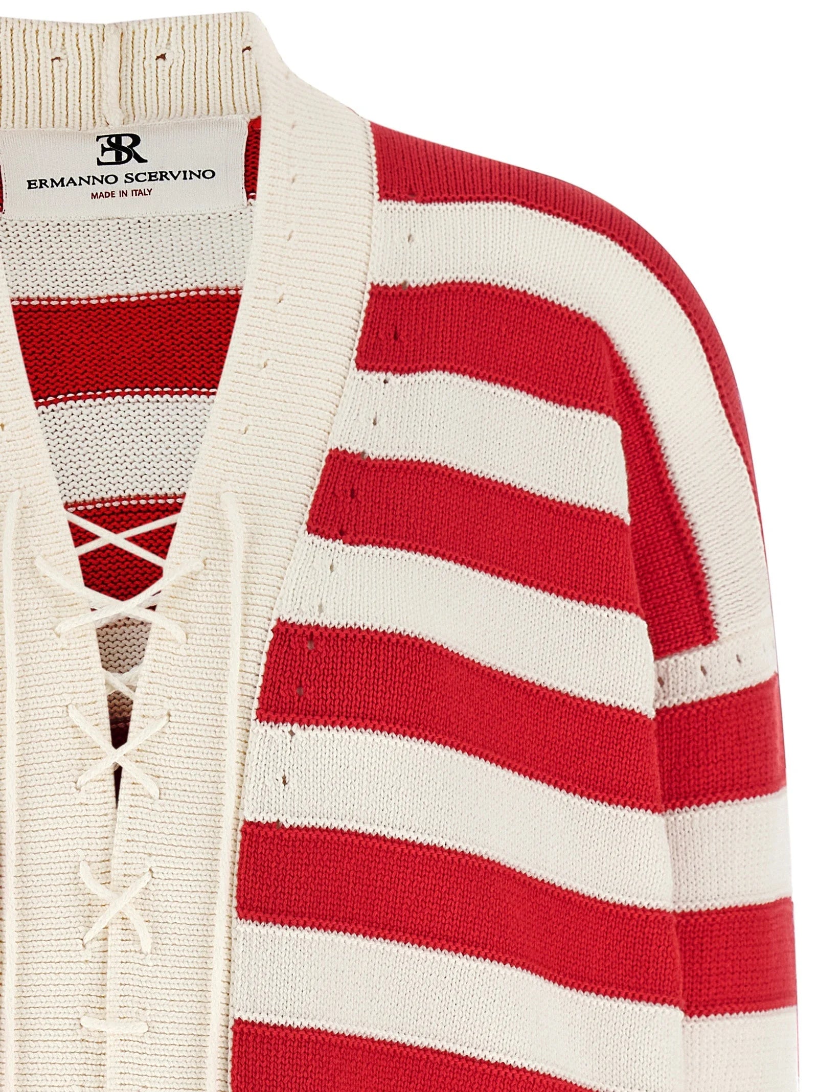 Ermanno Scervino Multicolor Cotton Cardigan - IT40
