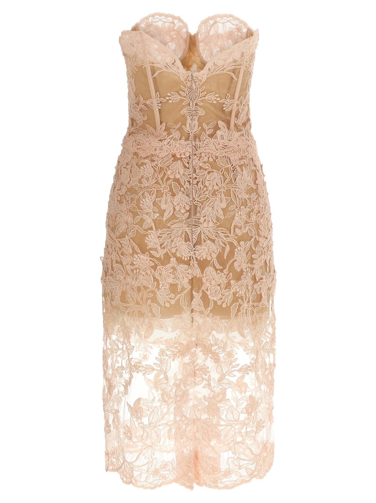 Ermanno Scervino Multicolor Polyester Midi Dress - IT38