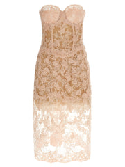 Ermanno Scervino Multicolor Polyester Midi Dress - IT38