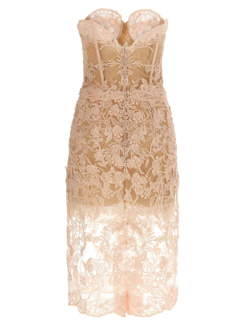 Ermanno Scervino Multicolor Polyester Midi Dress - IT38
