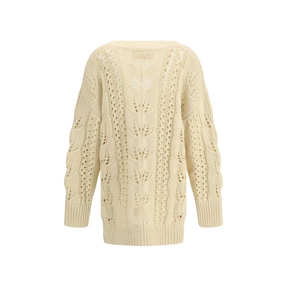 Ermanno Scervino Perforated cashmere Cardigan - IT38 | S - Cardigans
