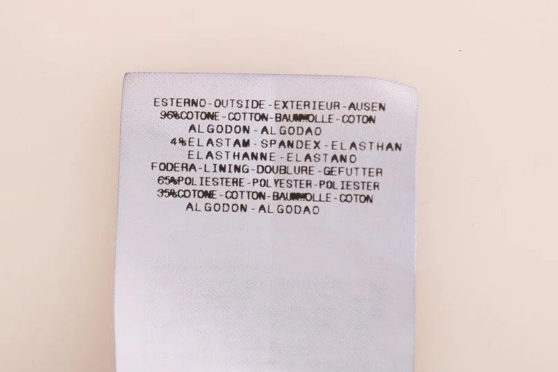 Ermanno Scervino Purple Corduroy Stretch Bootcut Pants - W26 - Trousers