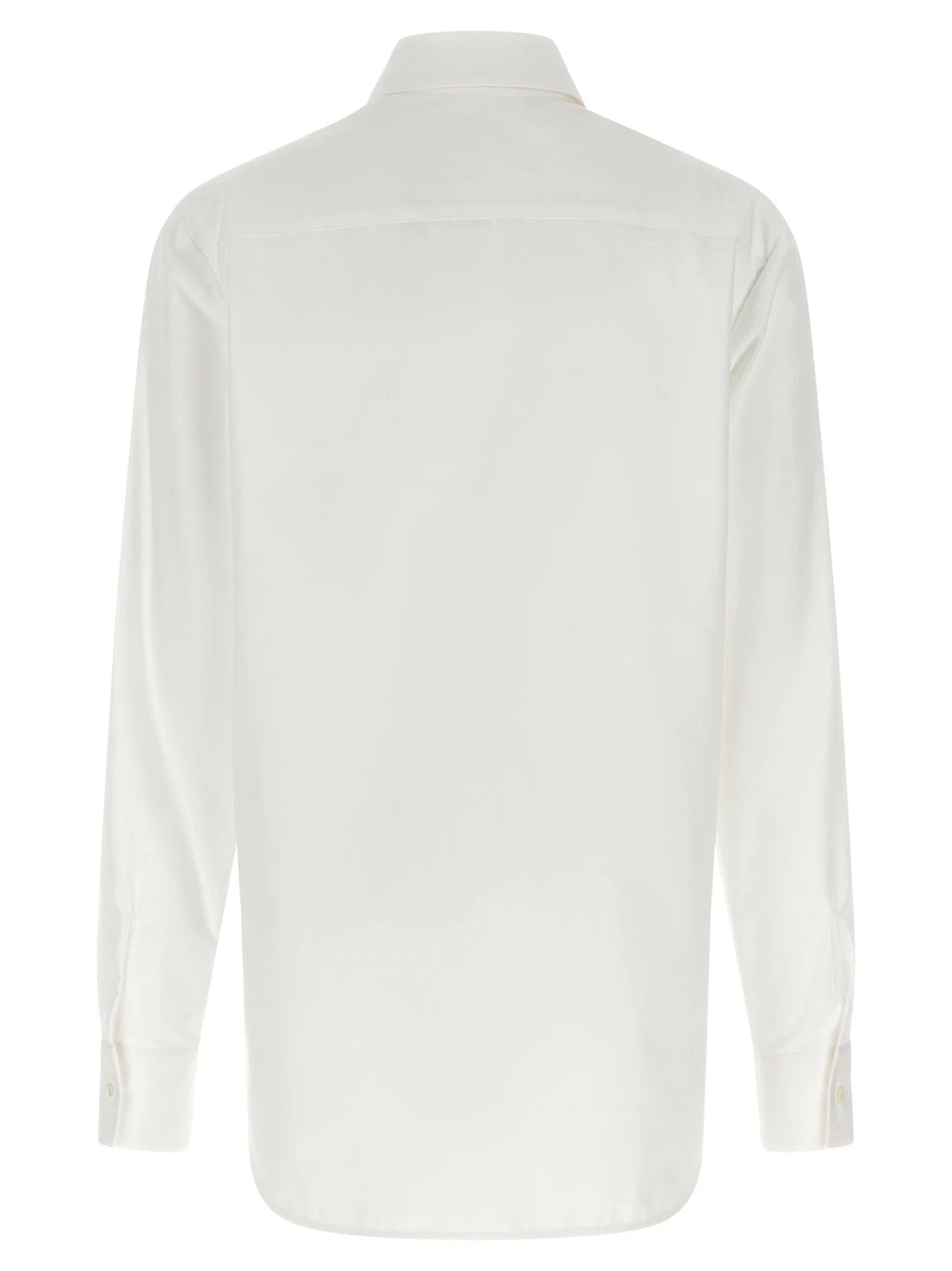 Ermanno Scervino White Cotton Blouse