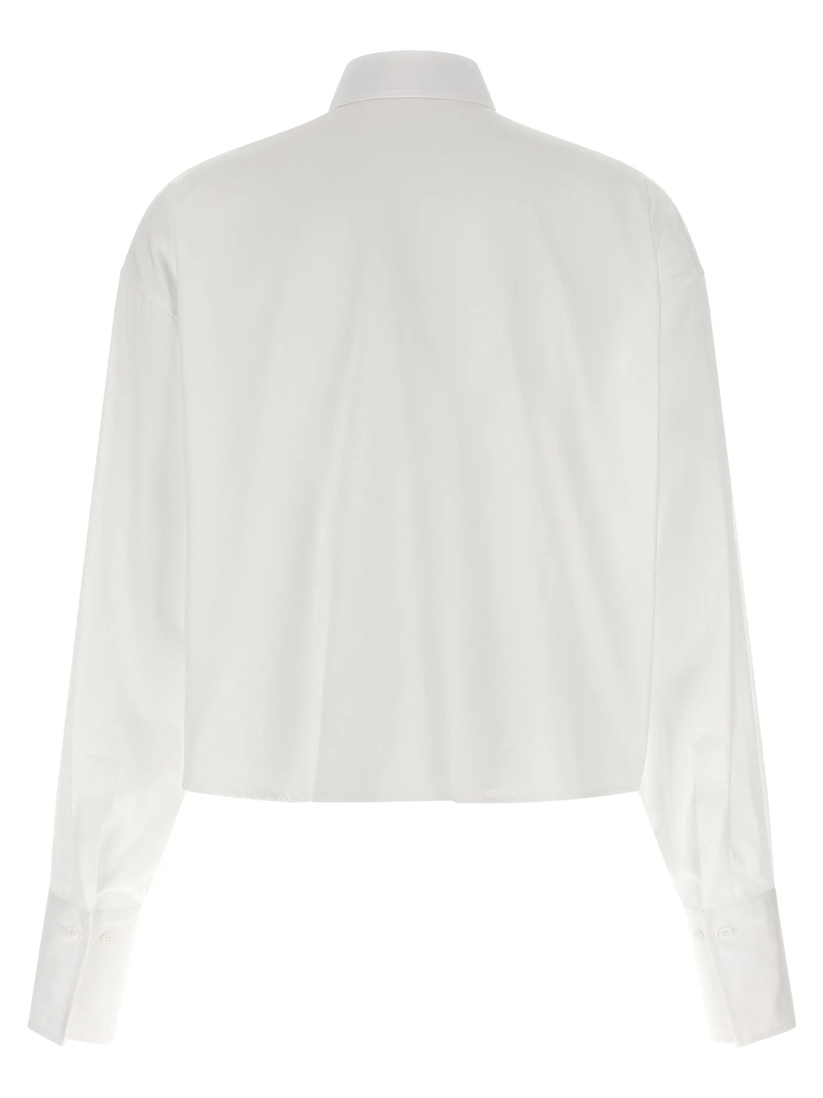 Ermanno Scervino White Cotton Blouse - IT42