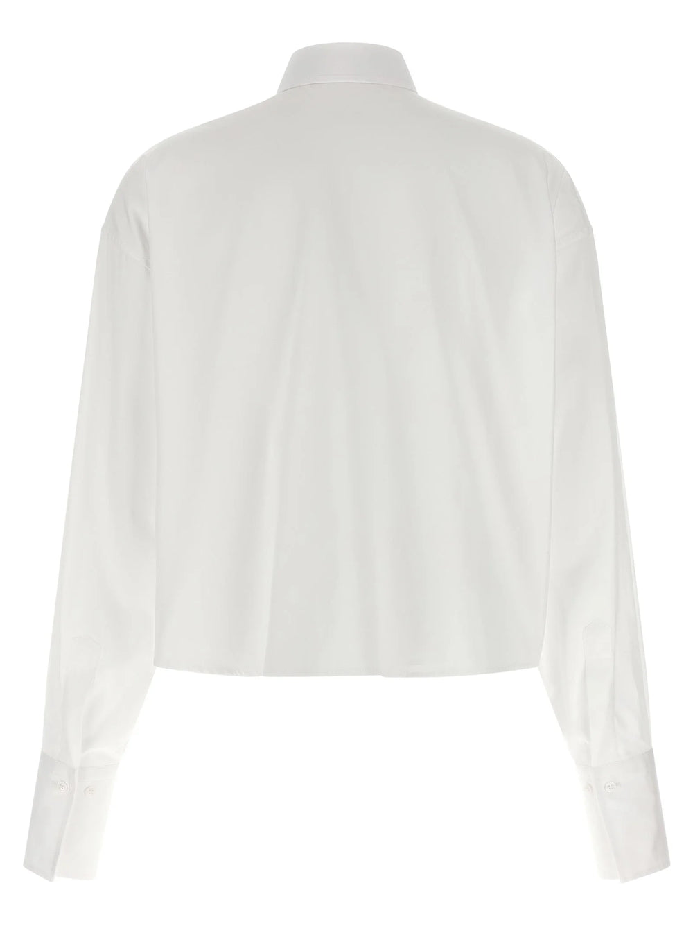 Ermanno Scervino White Cotton Blouse - IT42