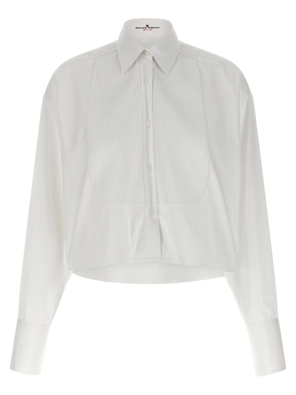 Ermanno Scervino White Cotton Blouse - IT42