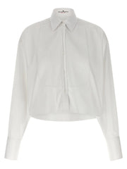 Ermanno Scervino White Cotton Blouse - IT42