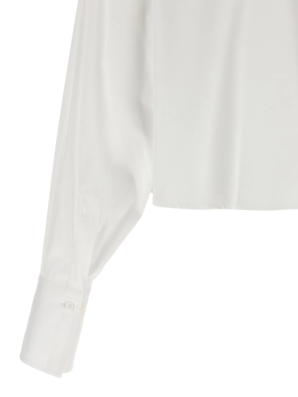 Ermanno Scervino White Cotton Blouse - IT42