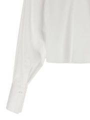Ermanno Scervino White Cotton Blouse - IT42