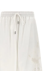 Ermanno Scervino White Cotton Casual Pants - IT42