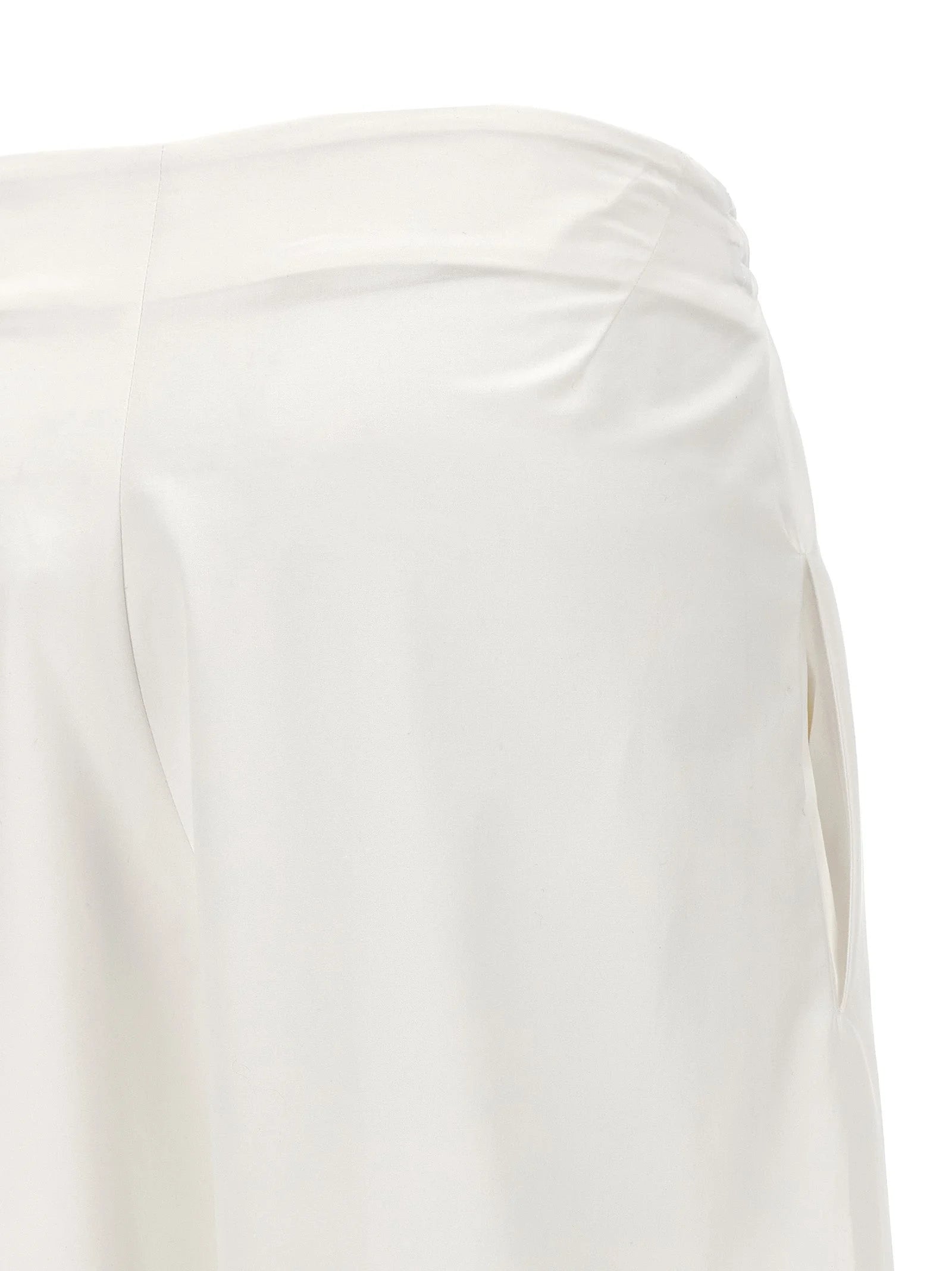 Ermanno Scervino White Cotton Casual Pants - IT42