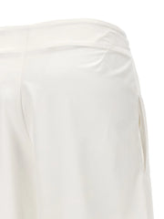 Ermanno Scervino White Cotton Casual Pants - IT42