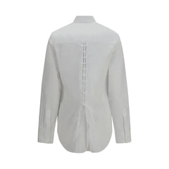Ermanno Scervino White Cotton Dress Shirt - IT40 | M