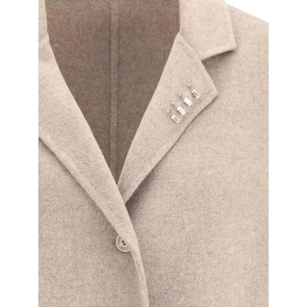 Ermanno Scervino Wool coat - Overcoats